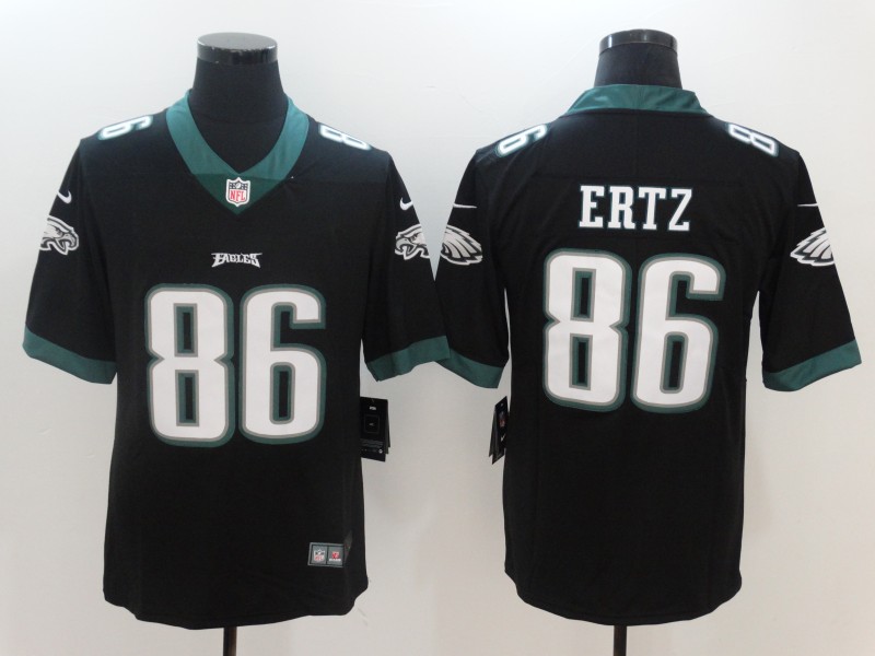 Men Philadelphia Eagles #86 Ertz Black Nike Vapor Untouchable Limited NFL Jerseys